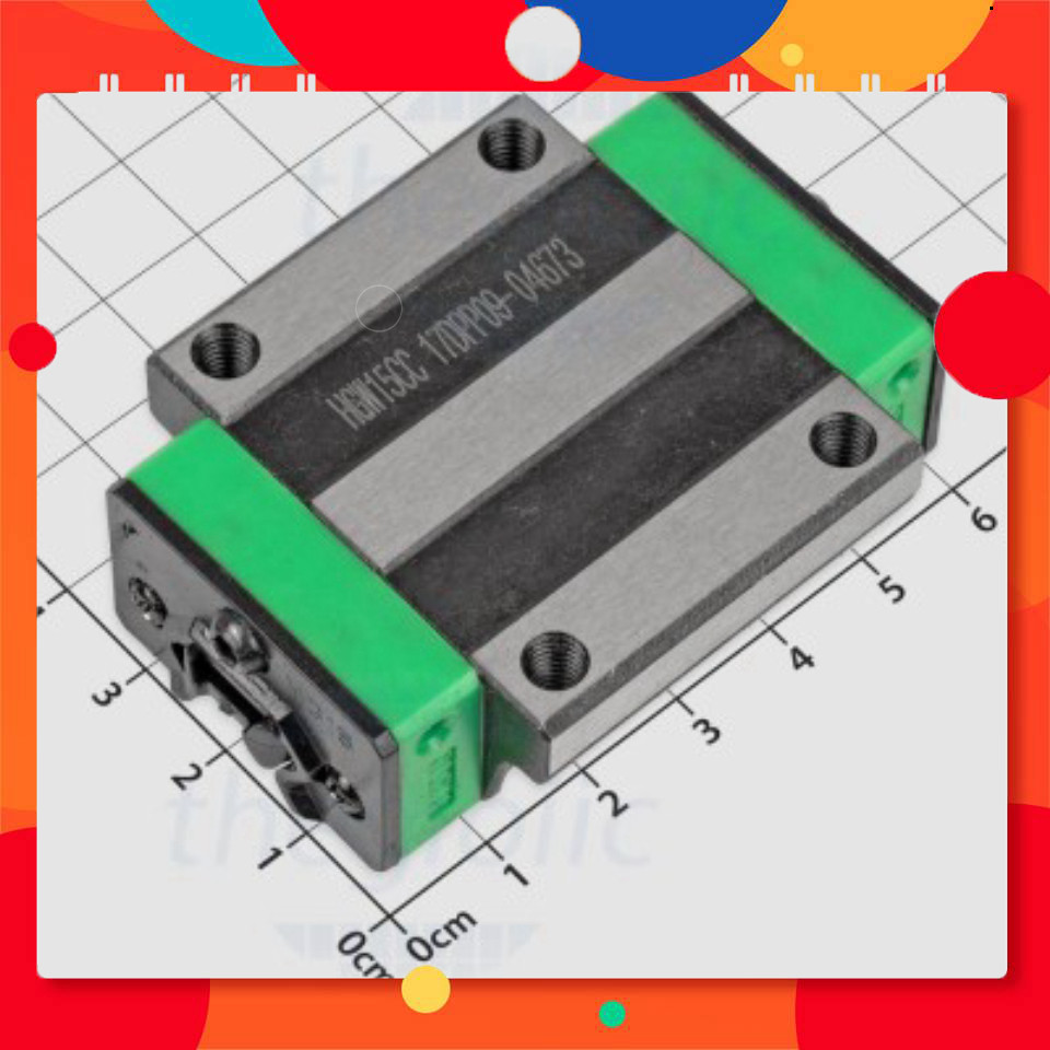 HGW15CC Con Trượt Vuông 15mm TechParts Việt