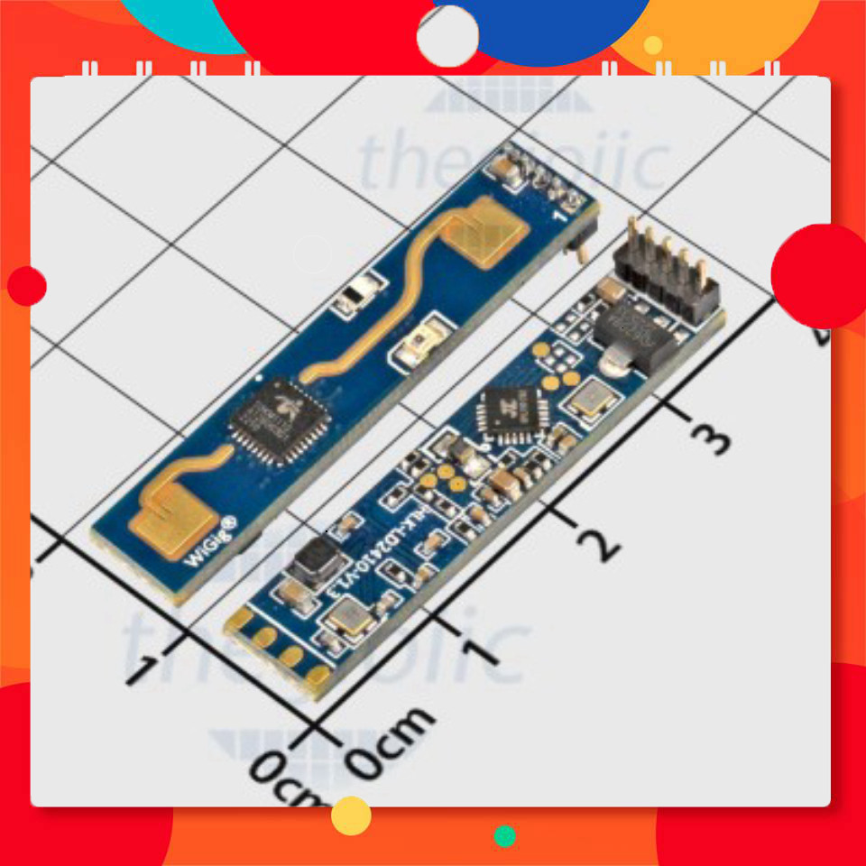 HLK-LD2410B 5-12V Cảm Biến Hiện Diện Con Người Radar 24Ghz TechParts Việt