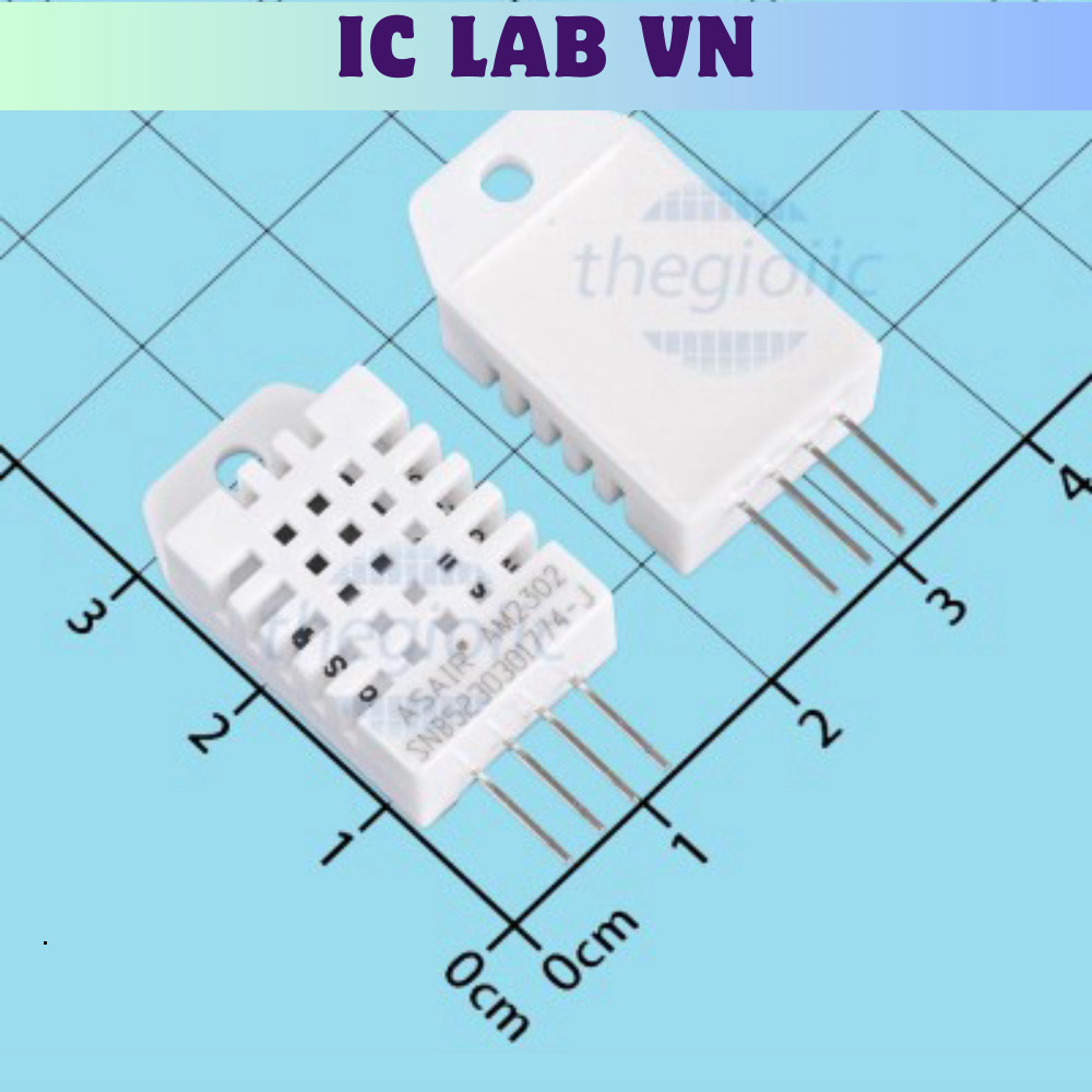 DHT22 AM2302 Cảm Biến Nhiệt Độ Độ Ẩm Ic Lab VN