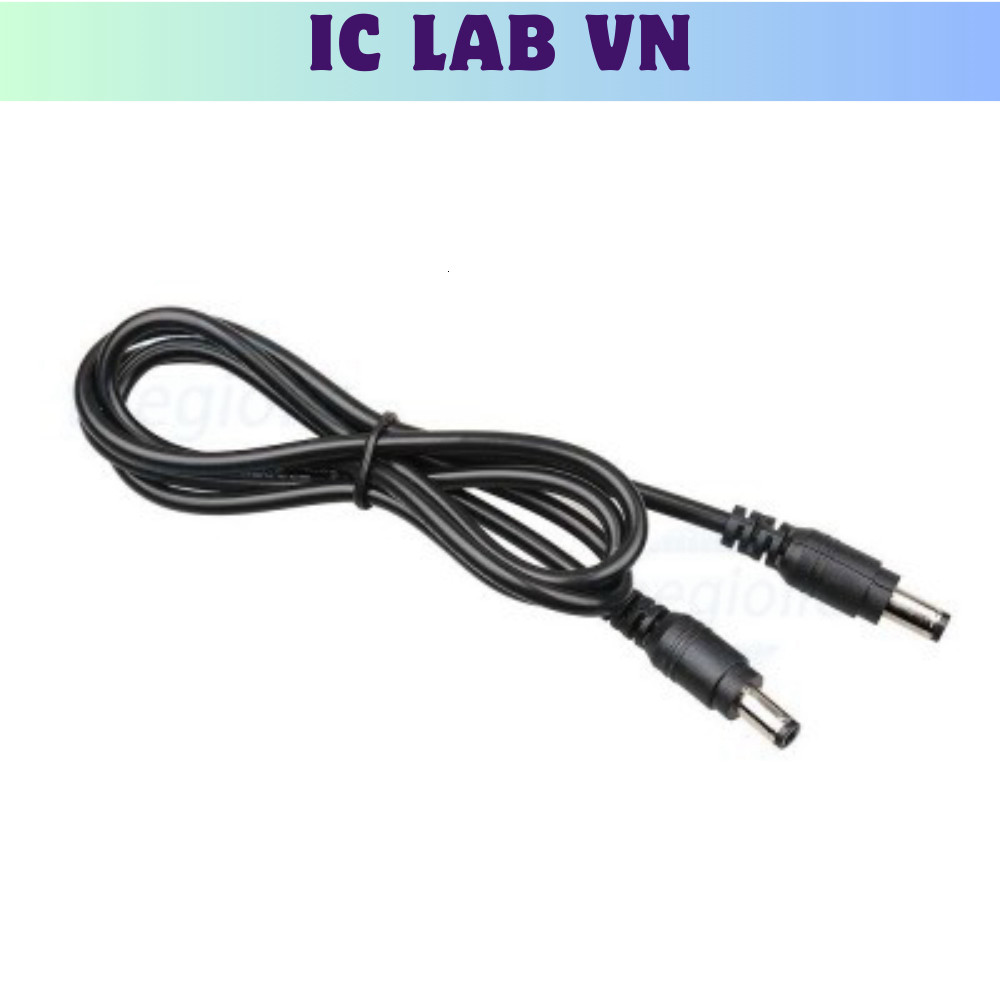 Dây DC5521 Đực Nối DC5521 Đực Dài 50cm Ic Lab VN