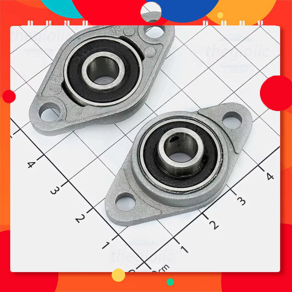 [2 Cái]- KFL08 Gối Đỡ Vòng Bi 8mm TechParts Việt