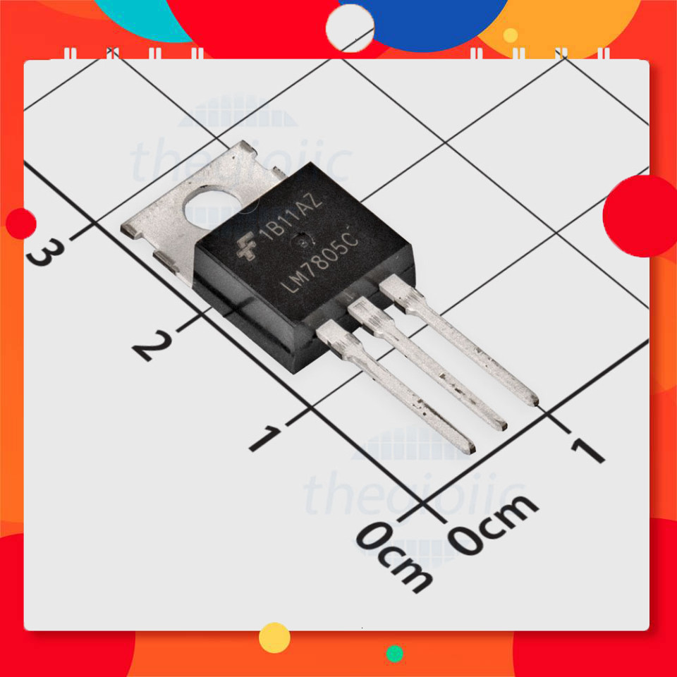 [5 Cái]- LM7805CT-CN IC Ổn Áp 5V 1.5A TechParts Việt