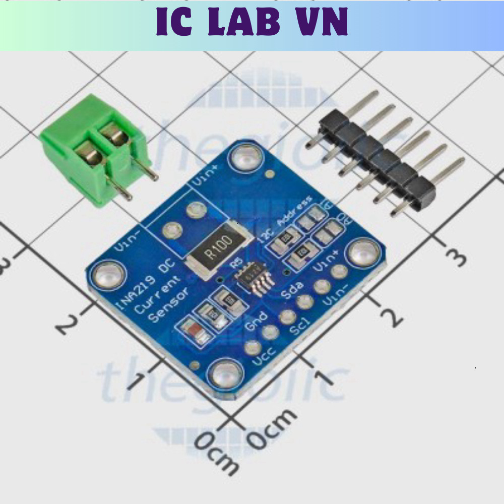 INA219 Cảm Biến Dòng Điện, Điện Áp 3.2A Ic Lab VN