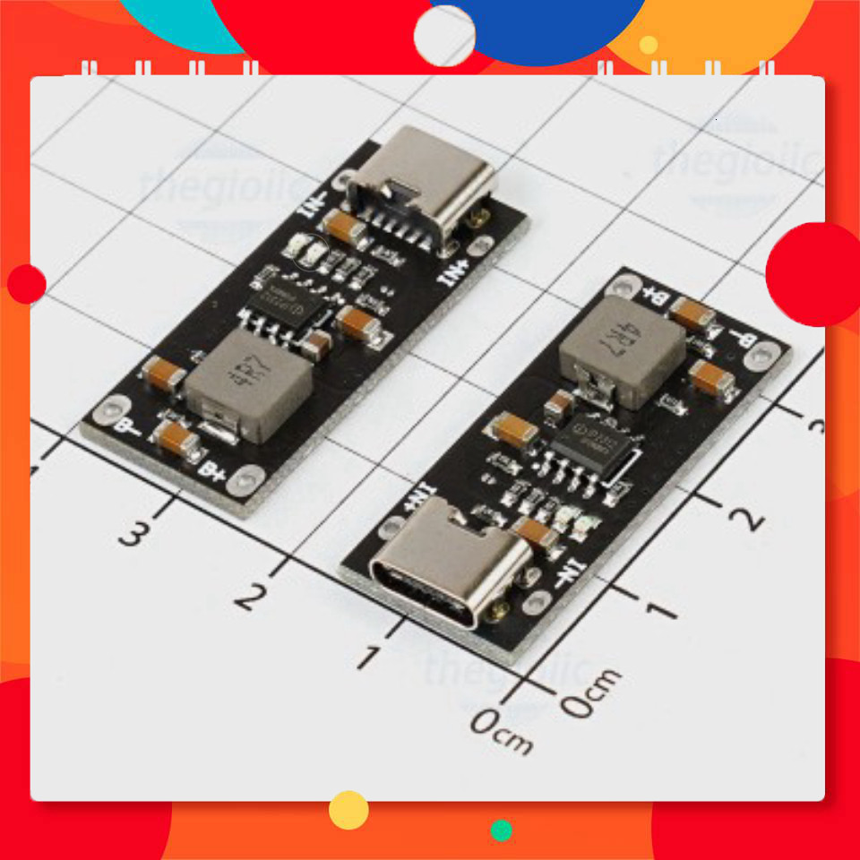 IP2312 Mạch Sạc Pin Lithium 3A USB Type-C TechParts Việt