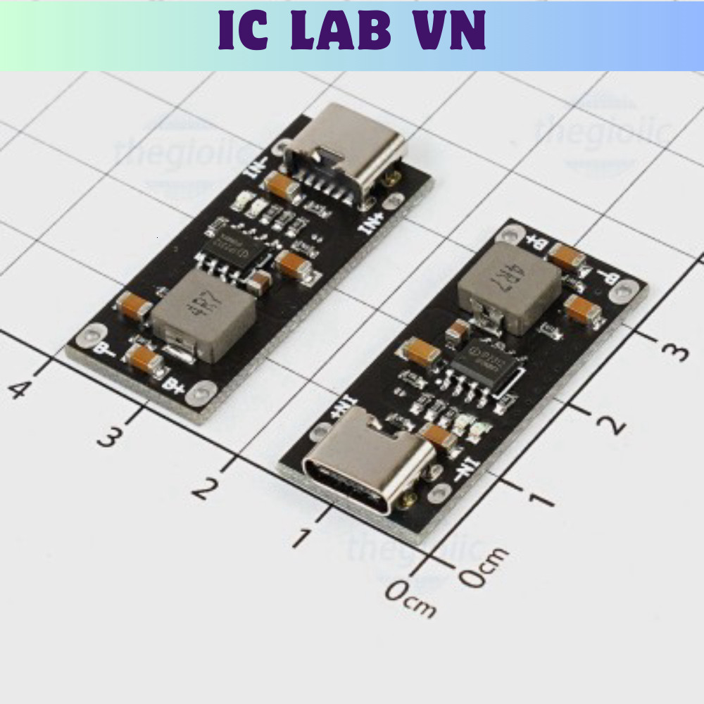 IP2312 Mạch Sạc Pin Lithium 3A USB Type-C Ic Lab VN