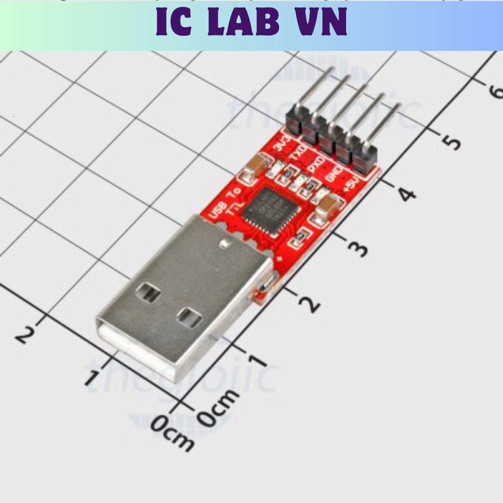 CP2102 Mạch Chuyển Đổi USB To TTL UART Ic Lab VN