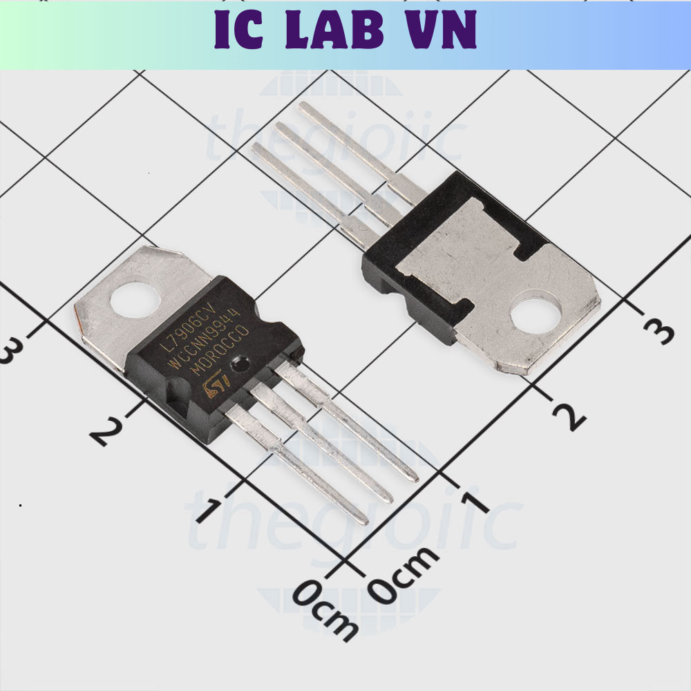 [3 Cái]- L7906CV IC Ổn Áp -6V 1.5A Ic Lab VN