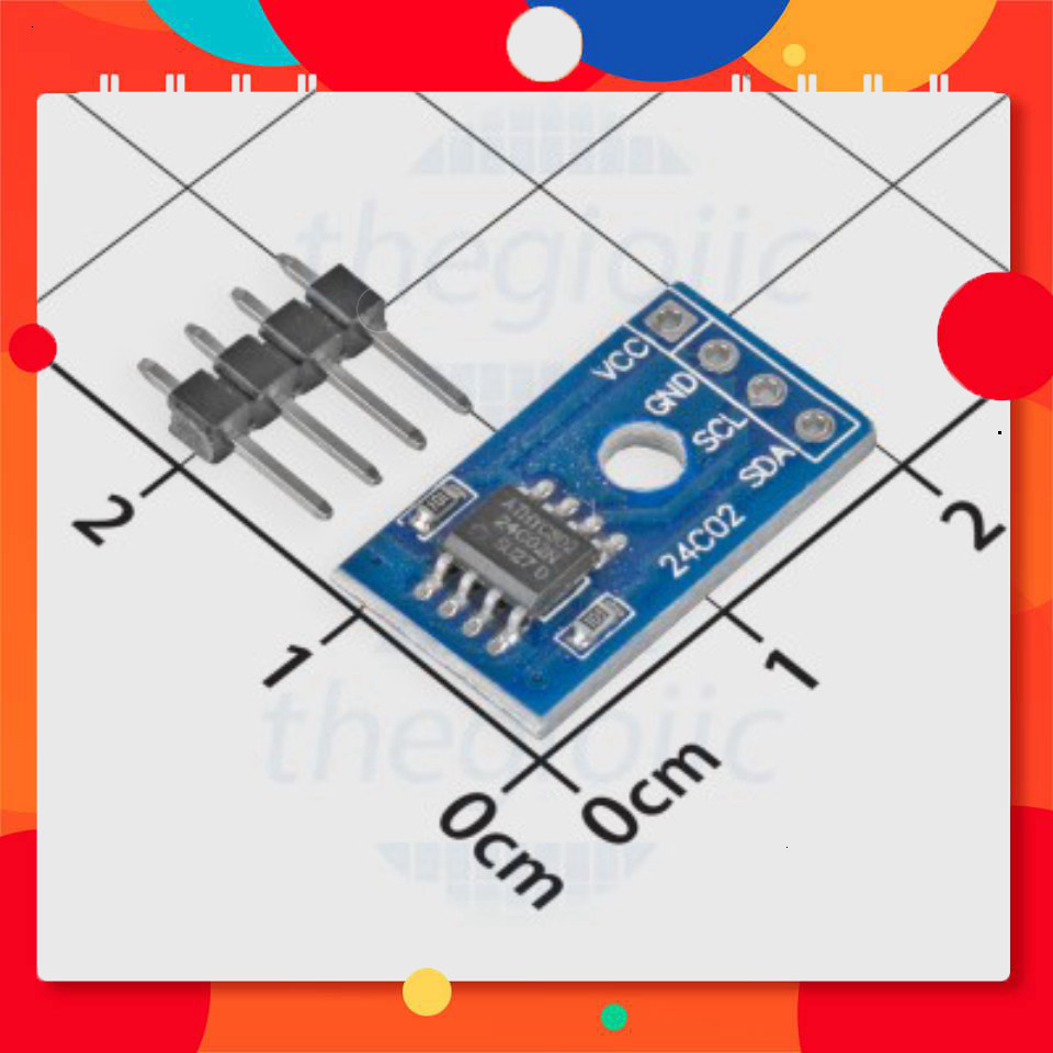 [3 Cái]- AT24C02 Module EEPROM Giao Tiếp I2C TechParts Việt