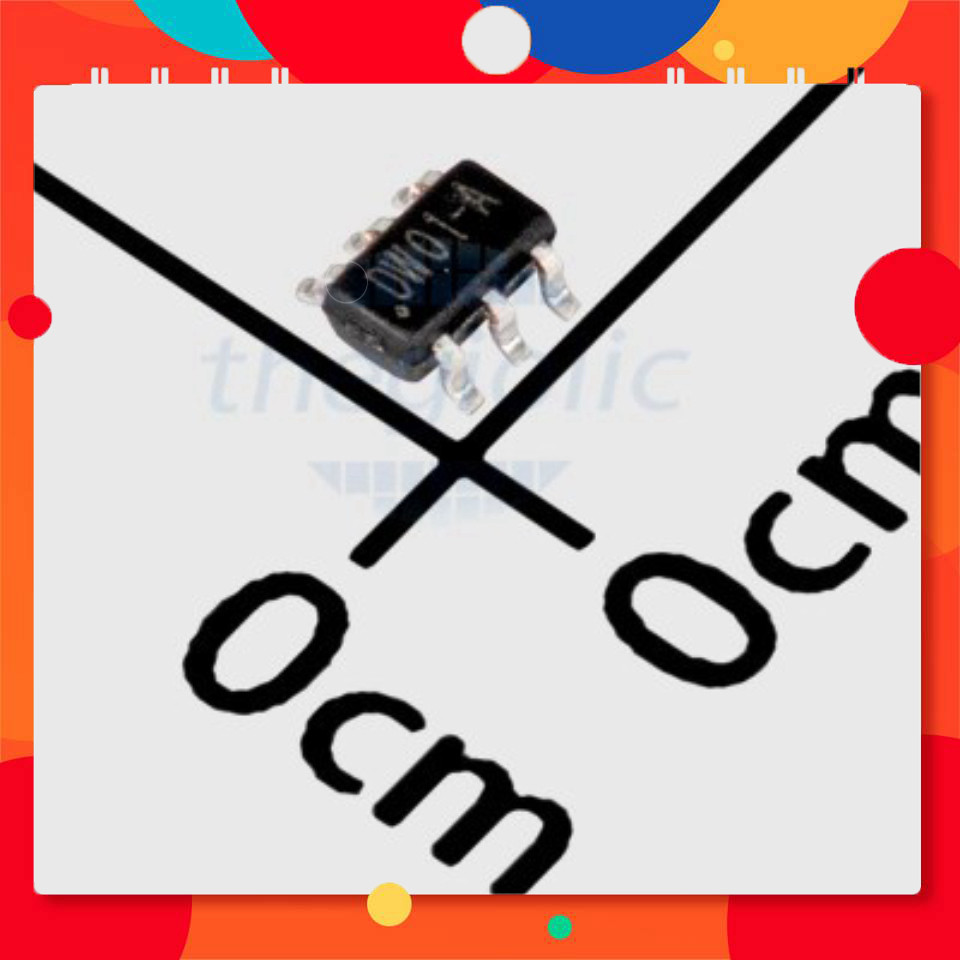[20 Cái]- DW01A IC Bảo Vệ Pin 1 Cell SOT-23-6 TechParts Việt