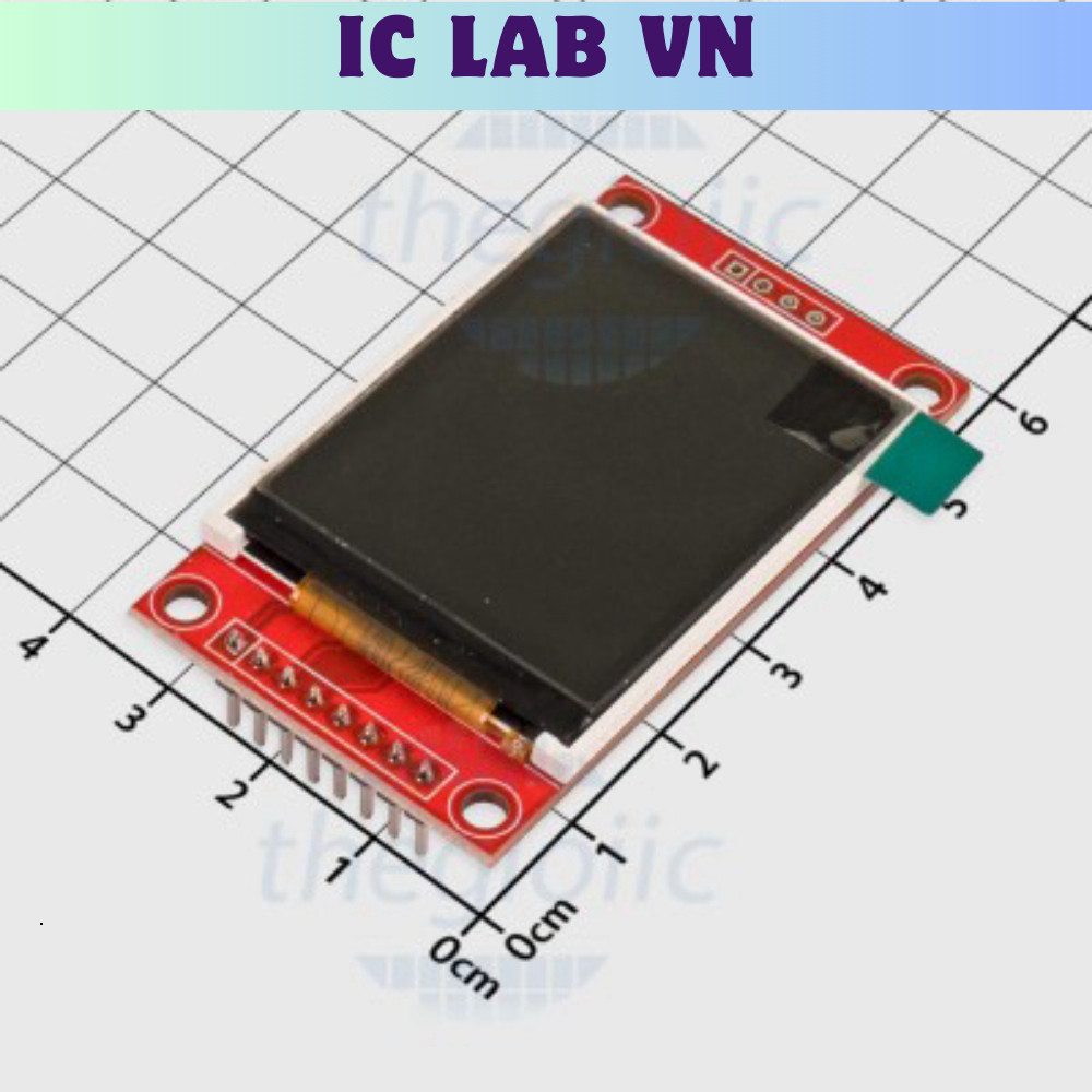 LCD 1.8inch 160x128 TFT ST7735 Giao Tiếp SPI Ic Lab VN
