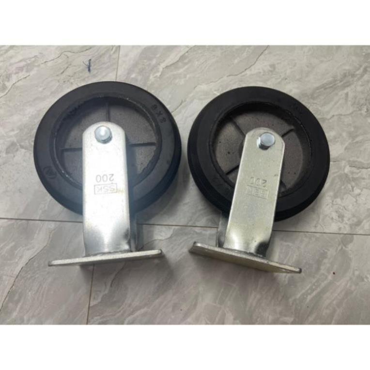 Bánh cao su lõi gang đường kính 20cm càng dày SSK [BC shop] (Shop BC) . g