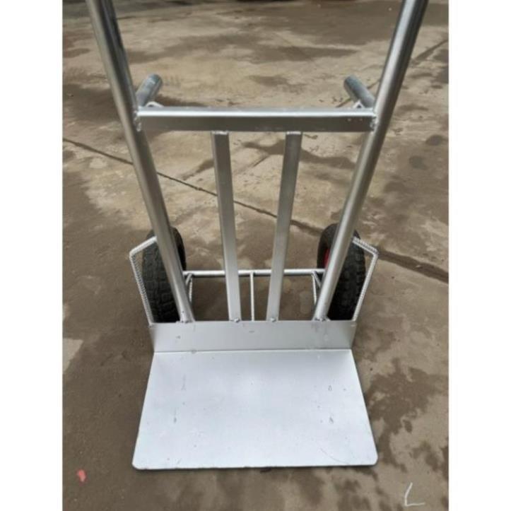 Xe đẩy 2 bánh Nan Trắng bánh Lớn đường kính 25cm [BC shop] (Shop BC) . g