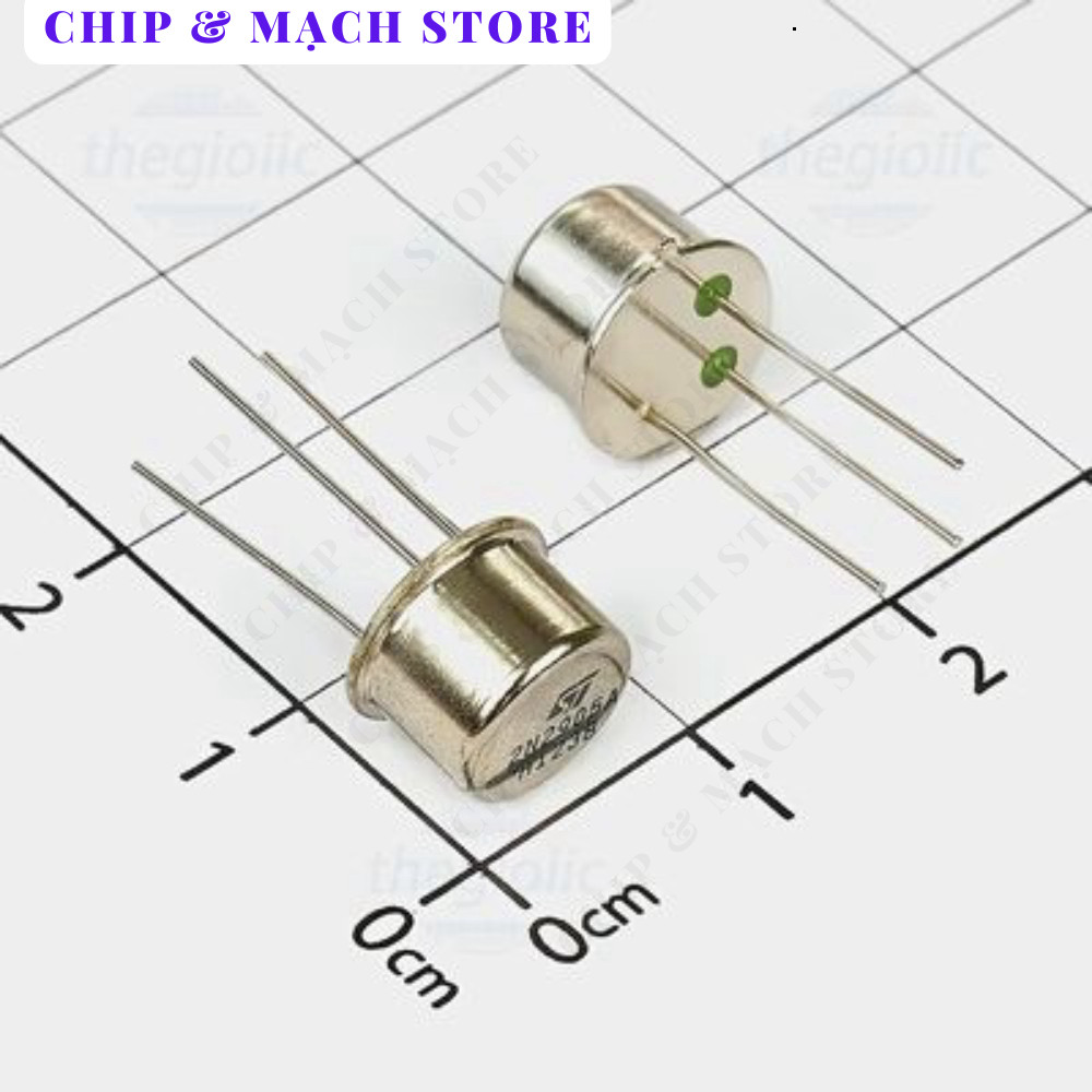 [2 Cái]- 2N2905A Transistor PNP 60V 0.6A 3 Chân TO-39 Chip & Mạch Store