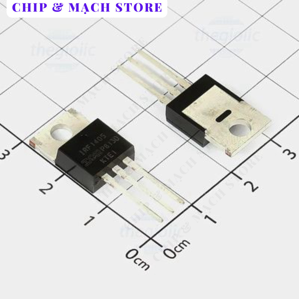 IRF1405PBF MOSFET Kênh N 55V 169A TO-220AB Chip & Mạch Store