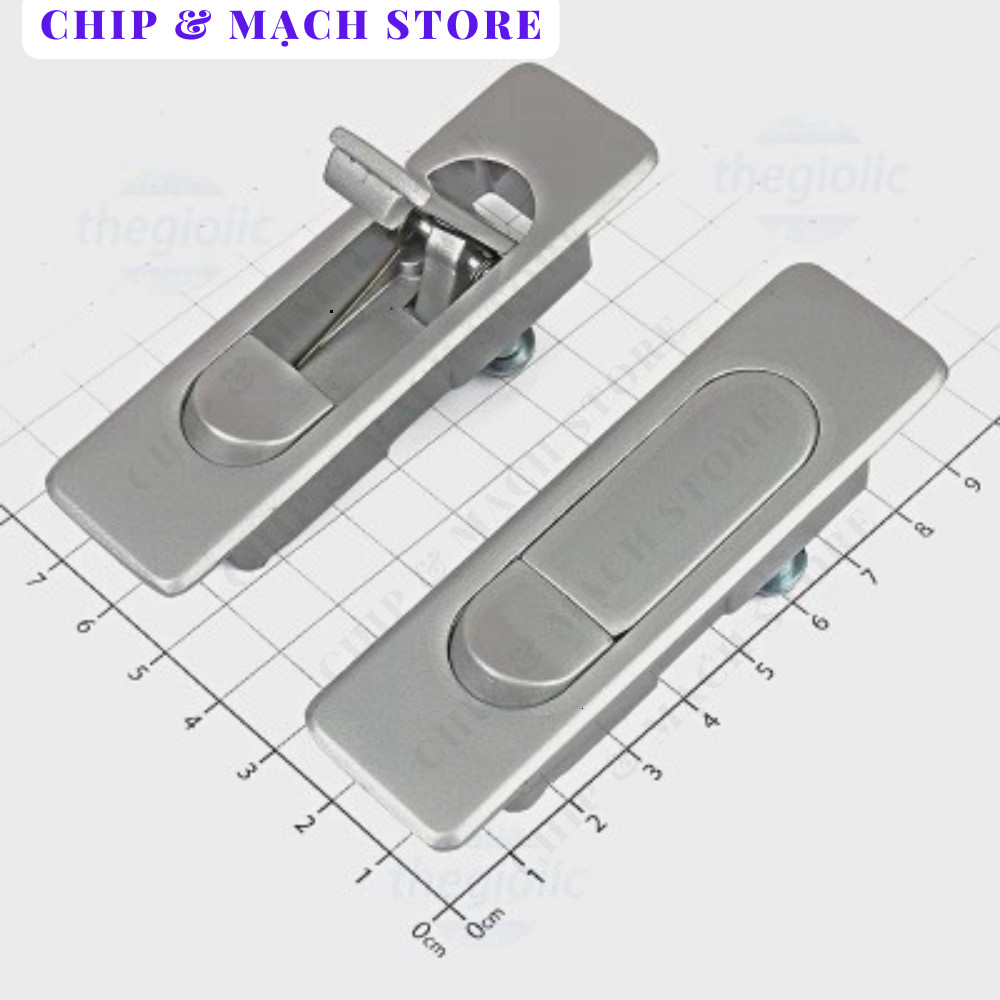 AB509-2 Khoá Tủ Điện Nhôm 89mm Chip & Mạch Store