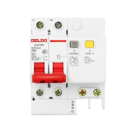 Aptmat RCBO Chống rò, quá tải DZ47sLE 2P Chính Hãng DELIXI