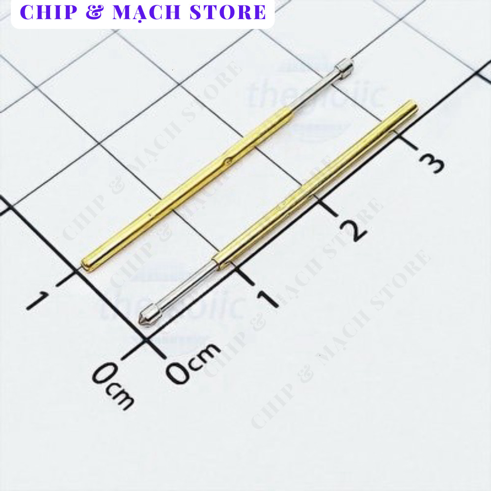 [10 Cái]- P100-E2 Kim Test Kiểm Tra Mạch Dài 33.3mm Chip & Mạch Store