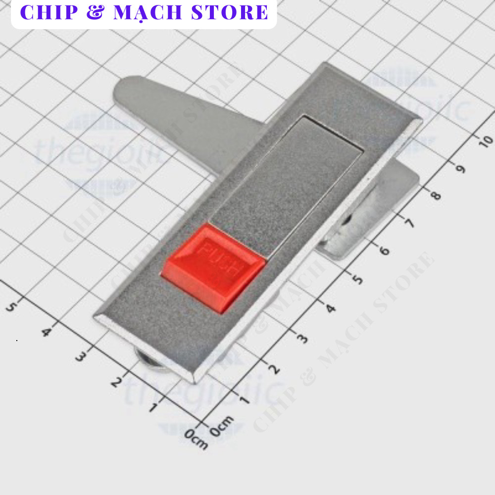 MS603-2R Khoá Tủ Điện Nhôm 86mm Chip & Mạch Store