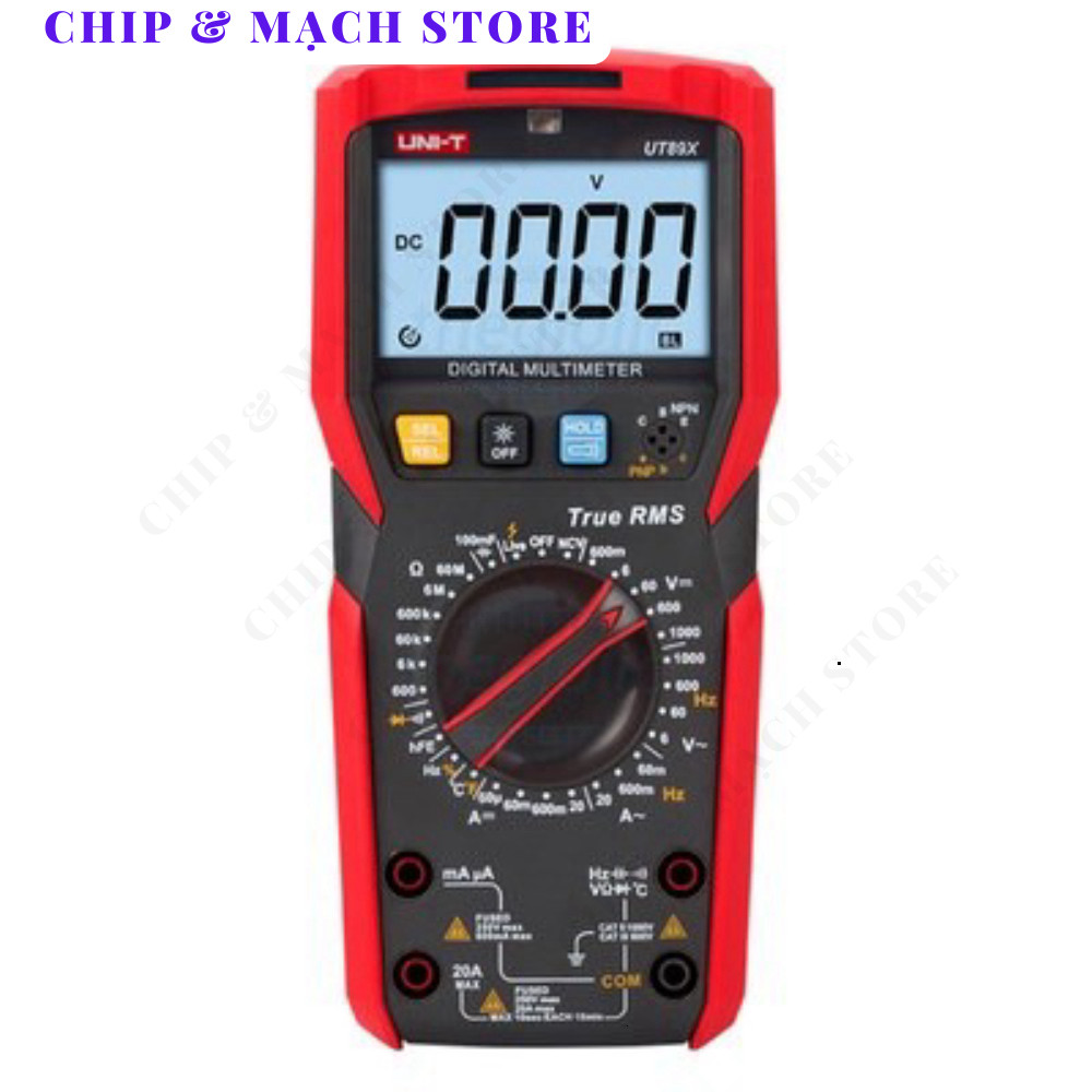 Uni-T UT89X Đồng Hồ Đo Hiển Thị Số True RMS Chip & Mạch Store
