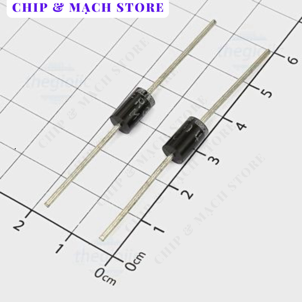 [10 Cái]- FR304 Diode Chỉnh Lưu 3A 400V DO-201AD Chip & Mạch Store