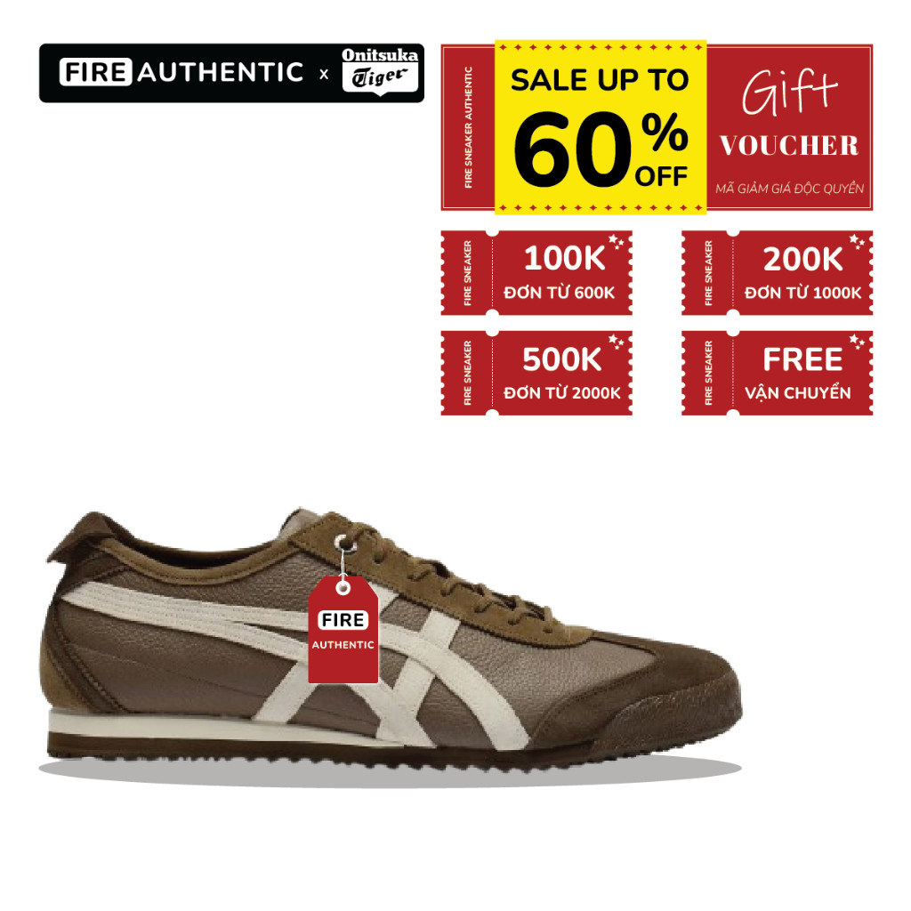 | 100% Chính hãng | Giày Onitsuka Tiger Mexico 66 SD Vin ‘Clay Cream’