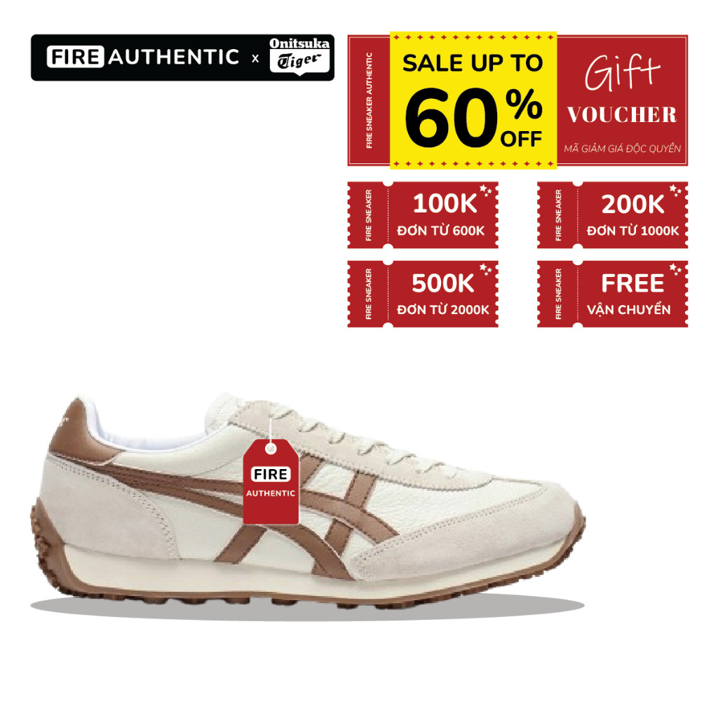 | 100% Chính hãng | Giày Onitsuka Tiger EDR 78 'Cream Brown'