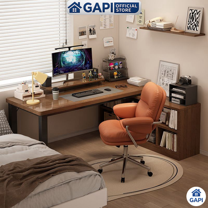 Bàn làm Việc GAPI Gaming kết hợp Giá đỡ sách - GM131
