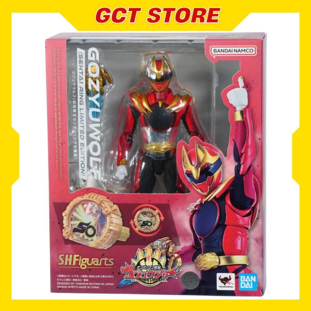 [PRE ÍT NGÀY] Mô Hình SHF Gozyuger Red Gozyuwolf Sentai Ring Limited Edition No.1 Sentai Gozyuger