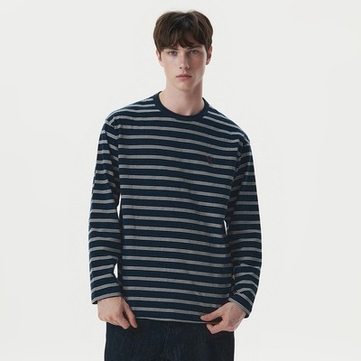 Áo Thun WHO.A.U Stripe Long Sleeve T-shirt_WHLSG2321U