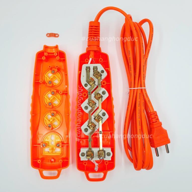 Ổ Cắm Điện 4 Lỗ Chéo 3000W Cắm Không Vướng 4C-3000W SOPOKA