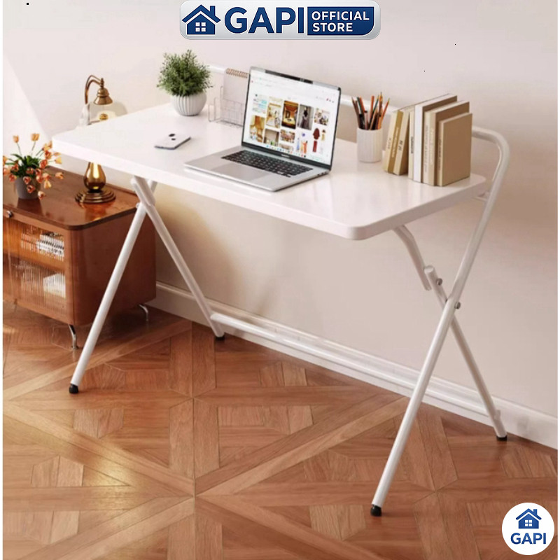 Bàn làm việc gấp gọn tiện ích khung sắt chắc chắn thương hiệu GAPI - GM139