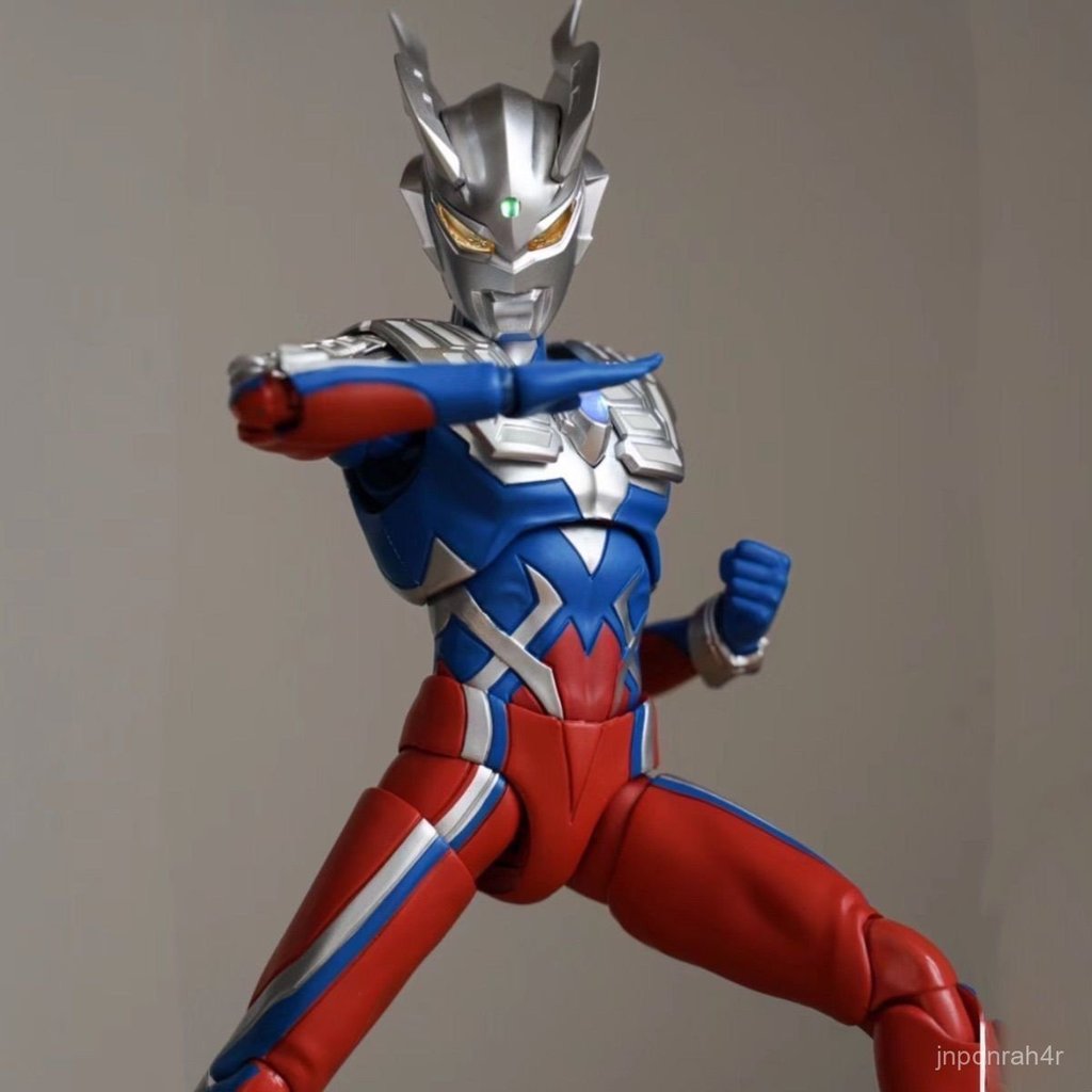 Mô hình nhân vật hành động Ultraman Zero siêu khớp nối, màu vàng óng ánh, đồ chơi trẻ em Ultraman Ze