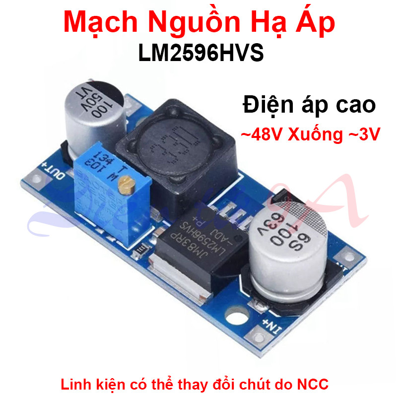 Module LM2596HVS/LM2596HV Hạ Áp DC DC Điều Chỉnh Điện Áp Cho DIY Điện Tử