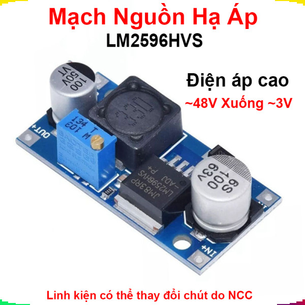 Mạch Buck Converter LM2596HV/LM2596HVS Hiệu Suất Cao Điện Áp Rộng