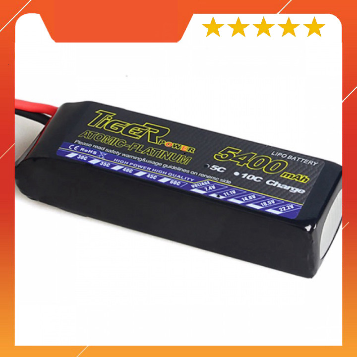 [HỎA TỐC]  pin lipo 3s 5400 30c cho đồ chơi điều khiển rc