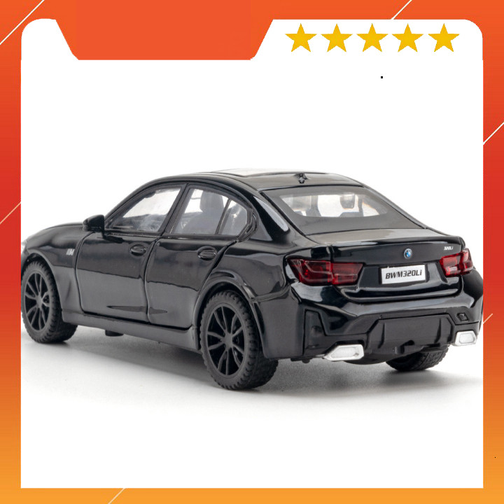 [HỎA TỐC]  [HCM] Mô Hình Xe Hơi BMW 320i Bằng Hợp Kim loaị Tỉ Lệ 1: 32 Có Đèn Và Nhạc Cho Bé Trai