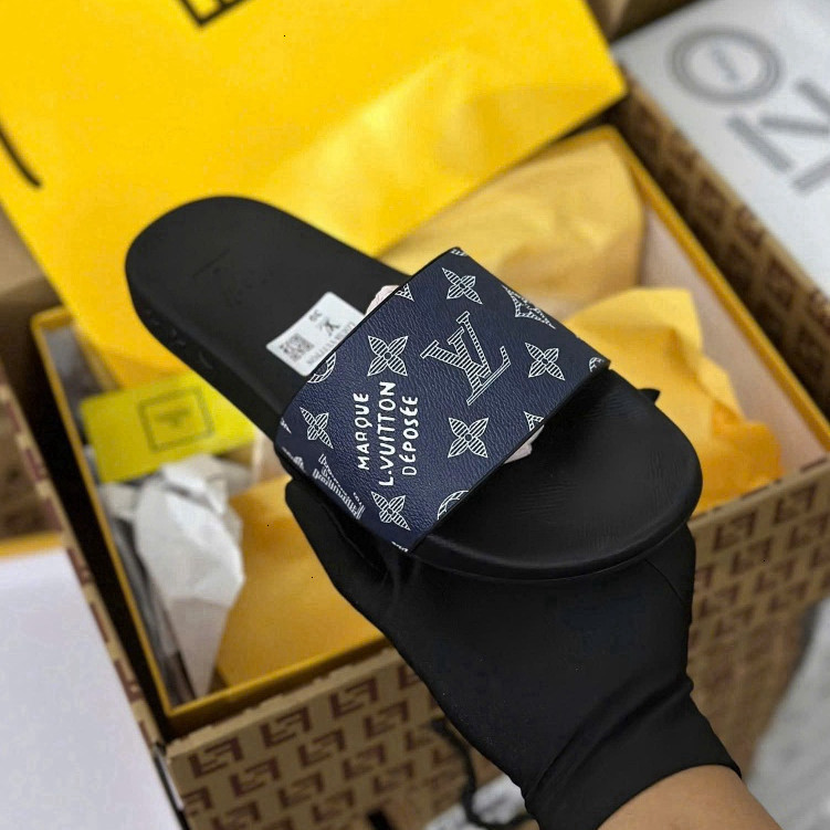 Dép Quai Ngang Louis Vuitton Monogram Luxury Hot Trend -