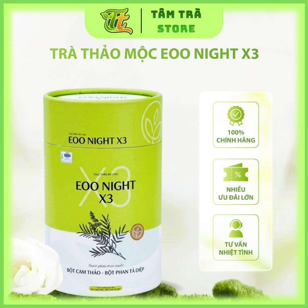 Trà thảo mộc Eoo night X3 giúp ngủ ngon - Dùng thử (Tặng kèm 1 gói Eoo night)