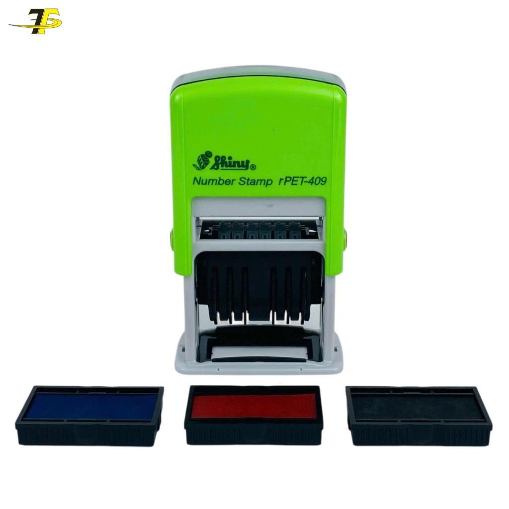 Dấu 6 số xoay Shiny S-409 cao 4mm