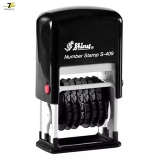Dấu 6 số xoay Shiny S-409 cao 4mm