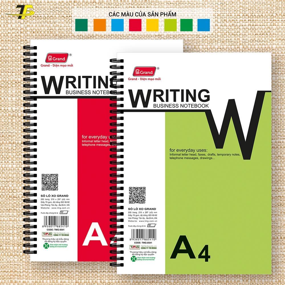 Sổ lò xo A4 200 trang (100 tờ)