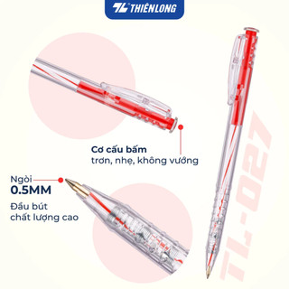Bút Bi Thiên Long TL-027 nét viết 0.5mm