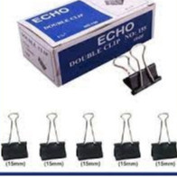 Kẹp giấy - kẹp bướm đen 41mm (hộp 12 cái)