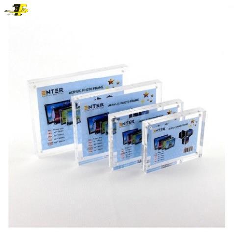Menu mica, khung hình mica dày 10mm x 2 tấm, 9x12cm FR05/FR06/FR07/FR08