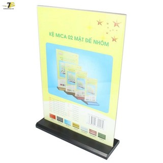 Kệ mica 2 mặt A5 đứng E30, 15x21cm