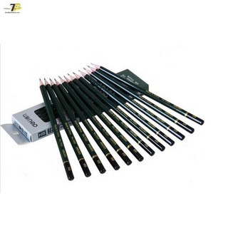 Combo 03 Bút chì 2B cao cấp hiệu Deli 7084