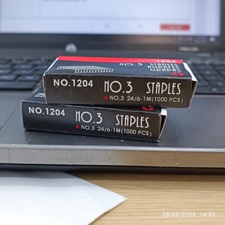 Combo 3 hộp Kim bấm số 3 SDI 1204, 1000 kim/hộp