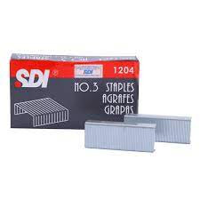 Combo 3 hộp Kim bấm số 3 SDI 1204, 1000 kim/hộp