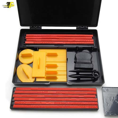 Bộ dấu ghép chứ và số có sẵn mực - Shiny S-200