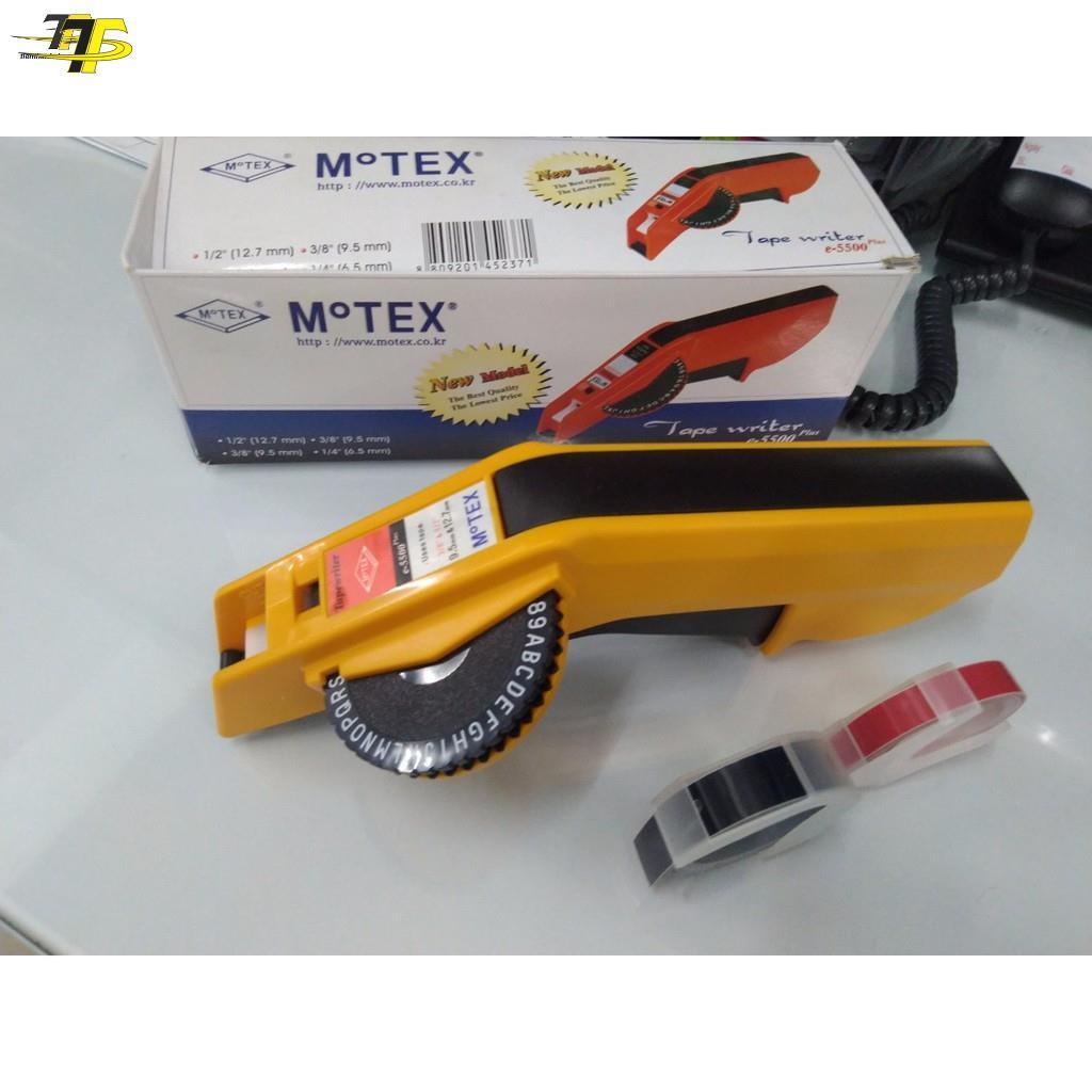 Máy bấm chữ nổi MTex-e5500 - Hàn Quốc